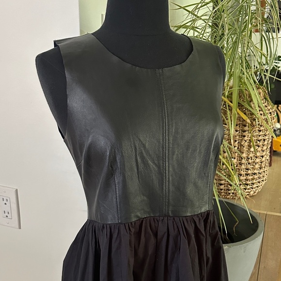 NWT - Patterson J. Kincaid Elegant Black Sleeveless Dress - Size L - Picture 4 of 13